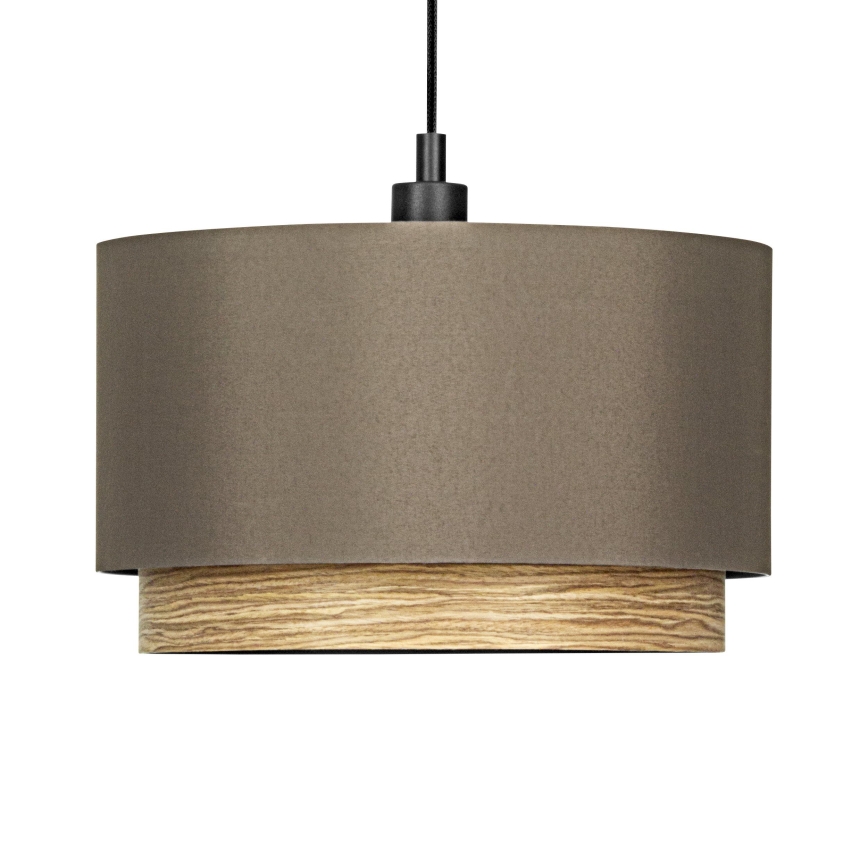Eglo - Κρεμαστό φωτιστικό οροφής 1xE27/40W/230V καφέ