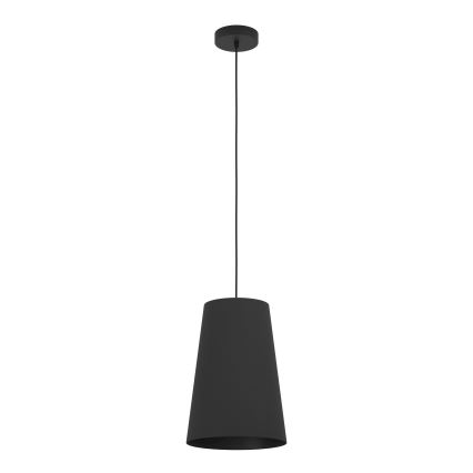 Eglo - Κρεμαστό φωτιστικό οροφής 1xE27/40W/230V μαύρο
