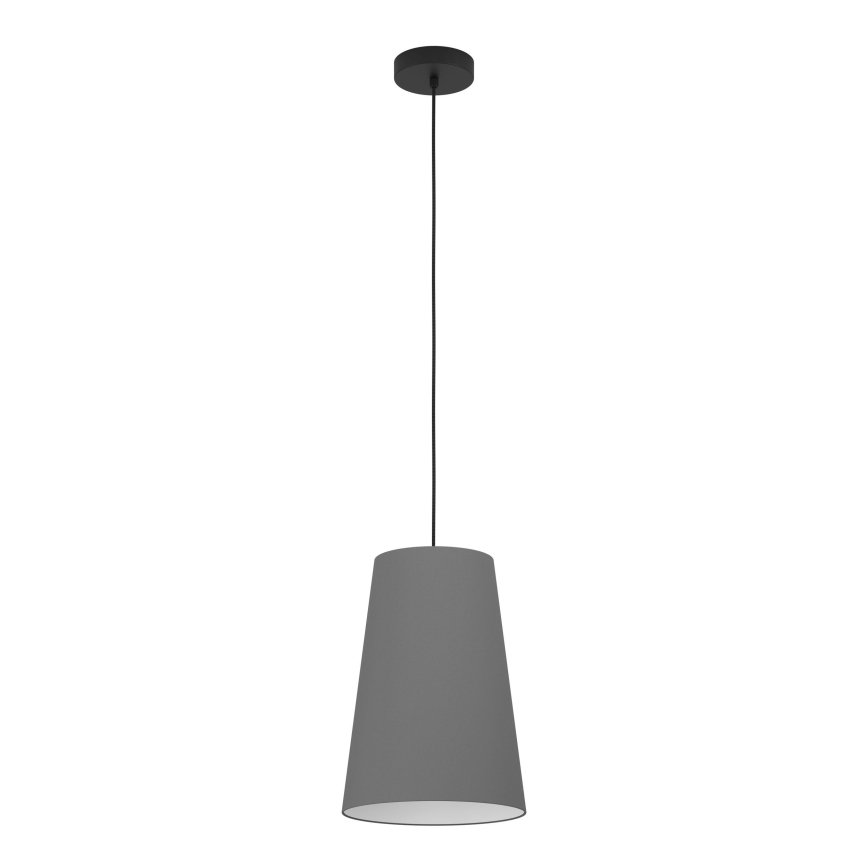 Eglo - Κρεμαστό φωτιστικό οροφής 1xE27/40W/230V γκρι