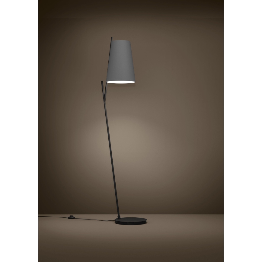 Eglo - Επιδαπέδιο φωτιστικό 1xE27/40W/230V γκρι