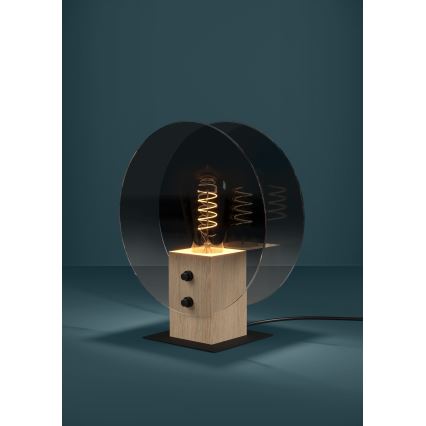 Eglo - Κρεμαστό φωτιστικό οροφής 1xE27/40W/230V φιμέ