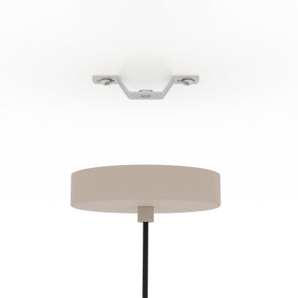 Eglo - Κρεμαστό φωτιστικό οροφής 1xE27/40W/230V διάμετρος 48 cm κρεμ