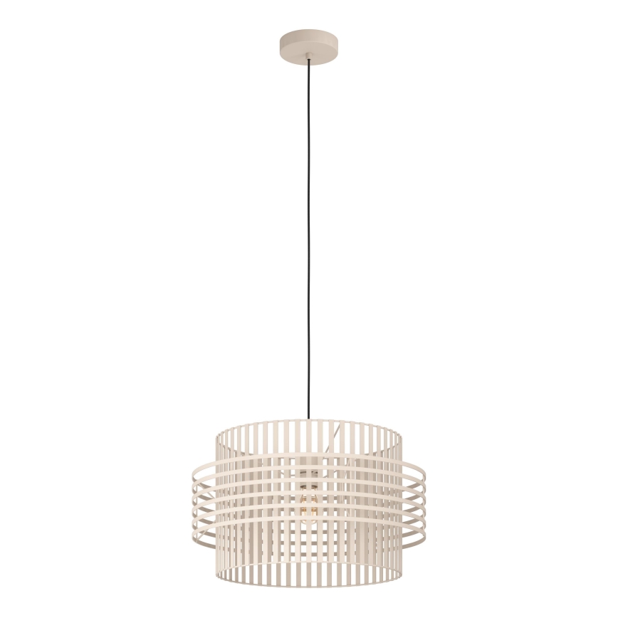 Eglo - Κρεμαστό φωτιστικό οροφής 1xE27/40W/230V διάμετρος 48 cm κρεμ