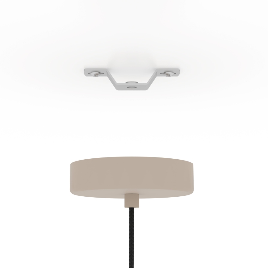 Eglo - Κρεμαστό φωτιστικό οροφής 1xE27/40W/230V διάμετρος 21 cm κρεμ