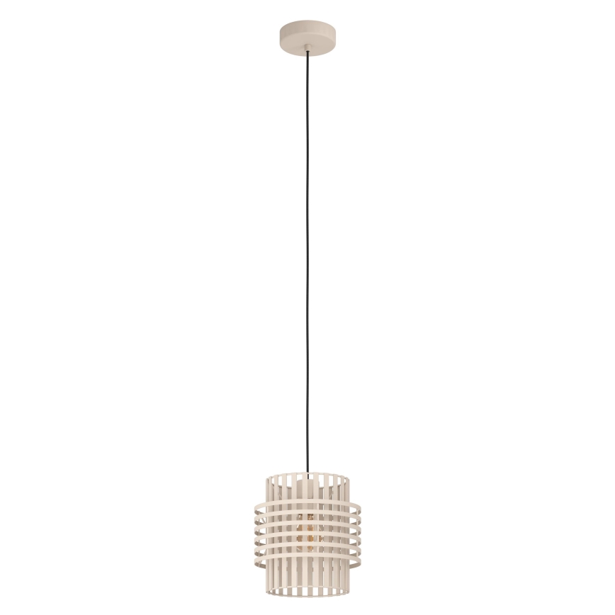 Eglo - Κρεμαστό φωτιστικό οροφής 1xE27/40W/230V διάμετρος 21 cm κρεμ
