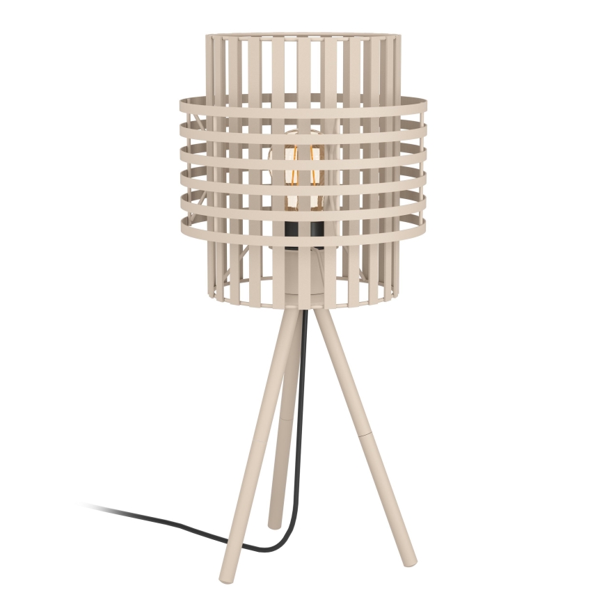 Eglo - Επιδαπέδιο φωτιστικό 1xE27/40W/230V κρεμ