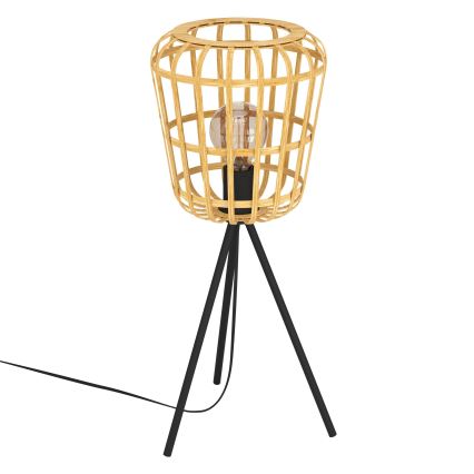 Eglo - Eπιτραπέζιο φωτιστικό 1xE27/40W/230V μπαμπού