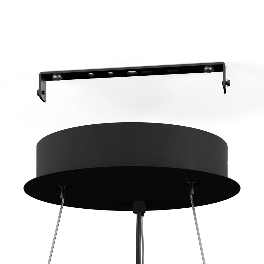 Eglo - Κρεμαστό φωτιστικό οροφής 3xE27/40W/230V καφέ