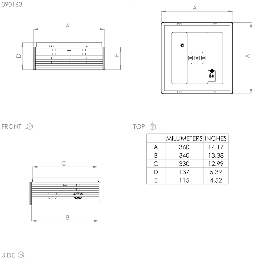 Eglo - Φωτιστικό οροφής 2xE27/40W/230V μαύρο/καφέ