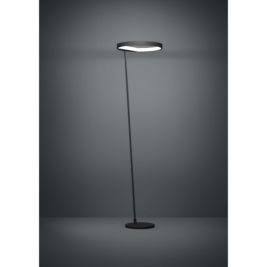 Eglo - Φωτιστικό δαπέδου LED Dimmable LED/23W/230V 3000K μαύρο