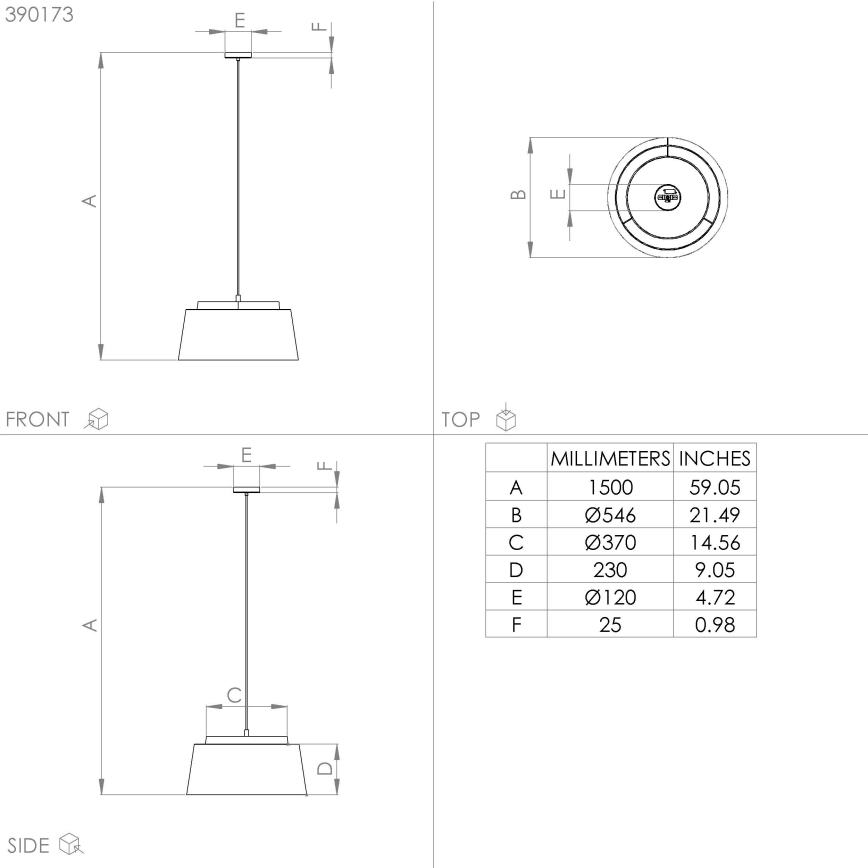 Eglo - Κρεμαστό φωτιστικό οροφής 3xE27/40W/230V γκρι/χρυσό