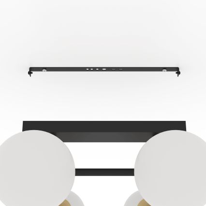 Eglo - Πλαφονιέρα οροφής 6xE14/40W/230V χρυσό/μαύρο