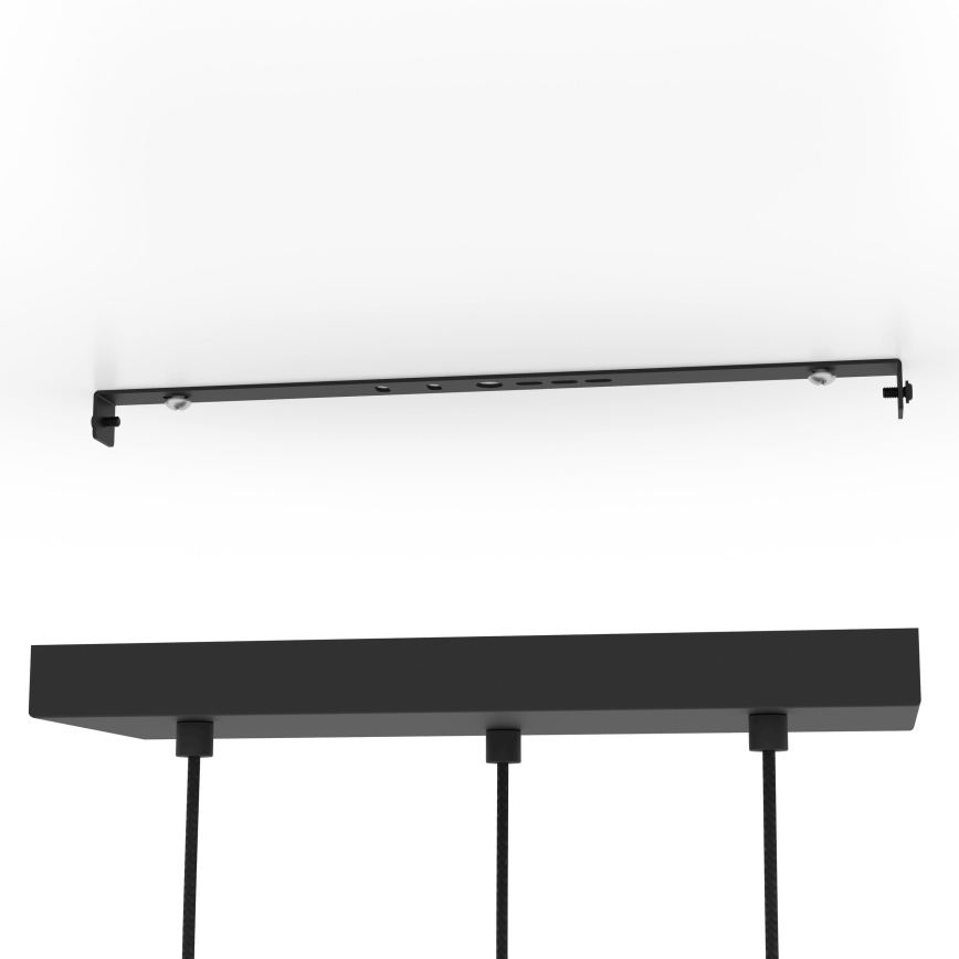 Eglo - Κρεμαστό φωτιστικό οροφής 3xE14/40W/230V χρυσό/μαύρο