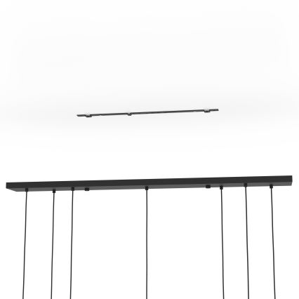 Eglo - Κρεμαστό φωτιστικό οροφής 7xE14/40W/230V χρυσό/μαύρο