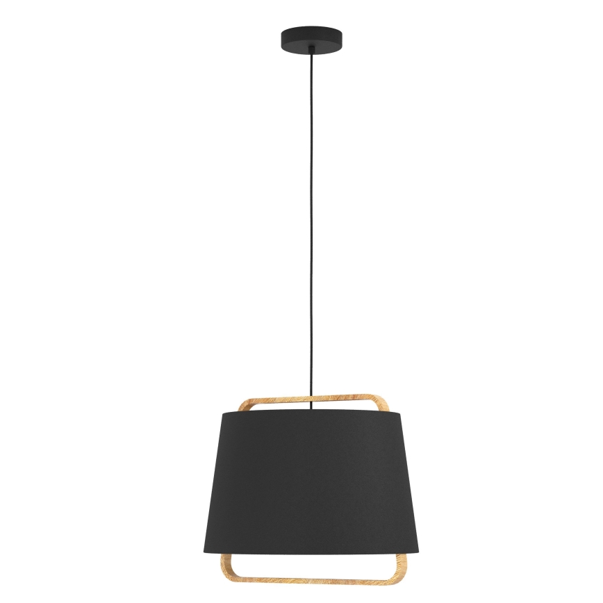 Eglo - Κρεμαστό φωτιστικό οροφής 1xE27/40W/230V μαύρο