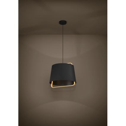 Eglo - Κρεμαστό φωτιστικό οροφής 1xE27/40W/230V μαύρο