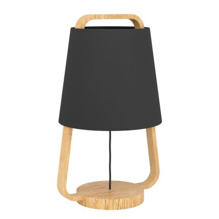 Eglo - Eπιτραπέζιο φωτιστικό 1xE27/40W/230V μαύρο