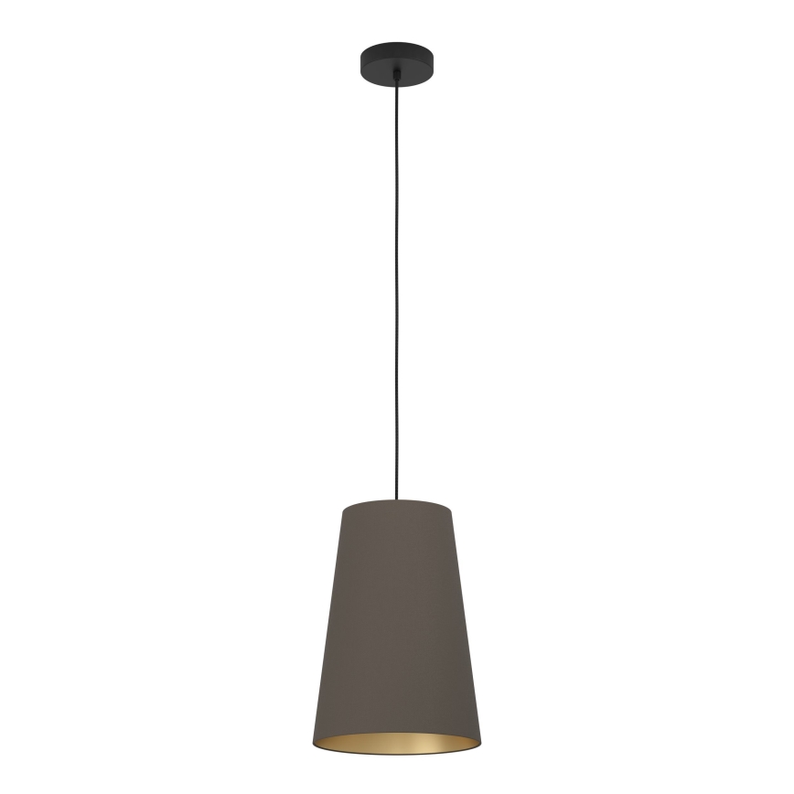 Eglo - Κρεμαστό φωτιστικό οροφής 1xE27/40W/230V καφέ