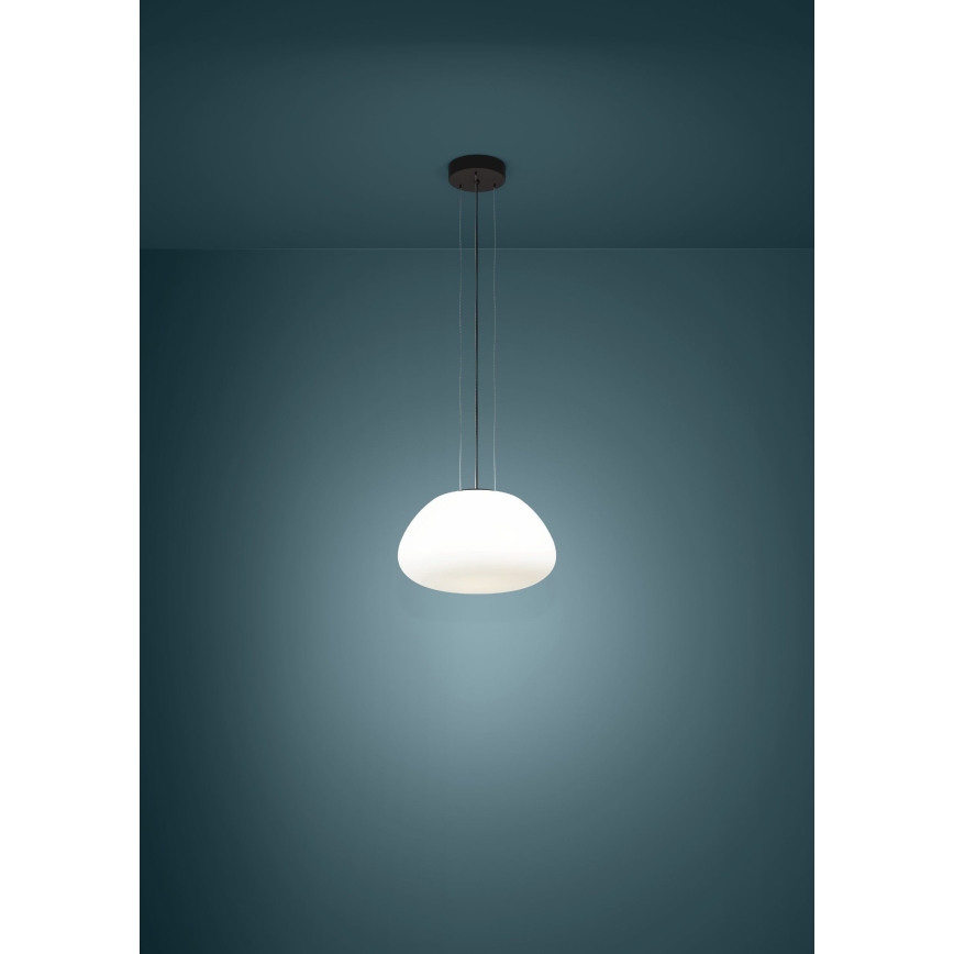Eglo - Κρεμαστό φωτιστικό οροφής 1xE27/40W/230V μαύρο