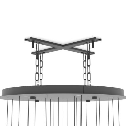 Eglo - Led Dimmable κρεμαστό φωτιστικό οροφής 6xLED/4,2W/230V 3000K διαφανή