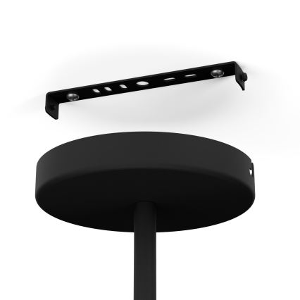 Eglo - Κρεμαστό φωτιστικό οροφής 1xE27/60W/230V διάμετρος 77 cm μαύρο
