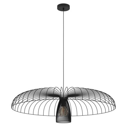 Eglo - Κρεμαστό φωτιστικό οροφής 1xE27/60W/230V διάμετρος 98,5 cm μαύρο