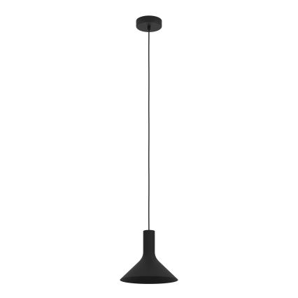 Eglo - Κρεμαστό φωτιστικό οροφής 1xE27/28W/230V μαύρο