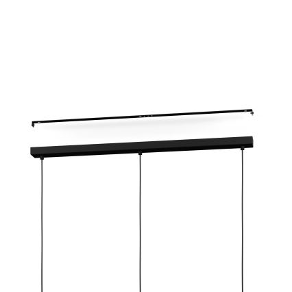 Eglo - Κρεμαστό φωτιστικό οροφής 3xE27/28W/230V μαύρο