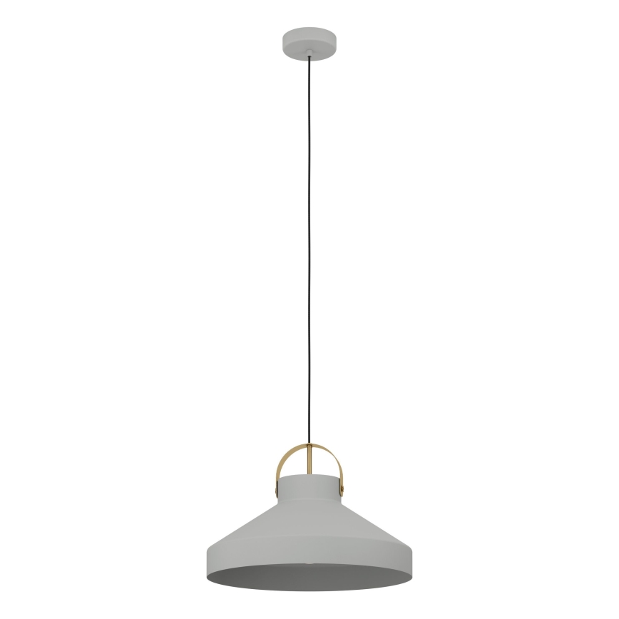 Eglo - Κρεμαστό φωτιστικό οροφής 1xE27/40W/230V γκρι