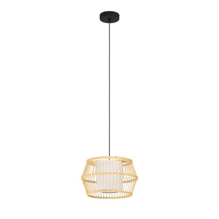 Eglo - Κρεμαστό φωτιστικό οροφής 1xE27/40W/230V μπαμπού