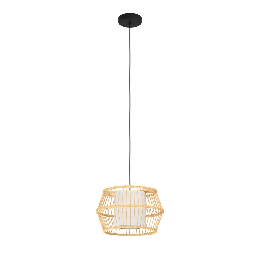 Eglo - Κρεμαστό φωτιστικό οροφής 1xE27/40W/230V μπαμπού