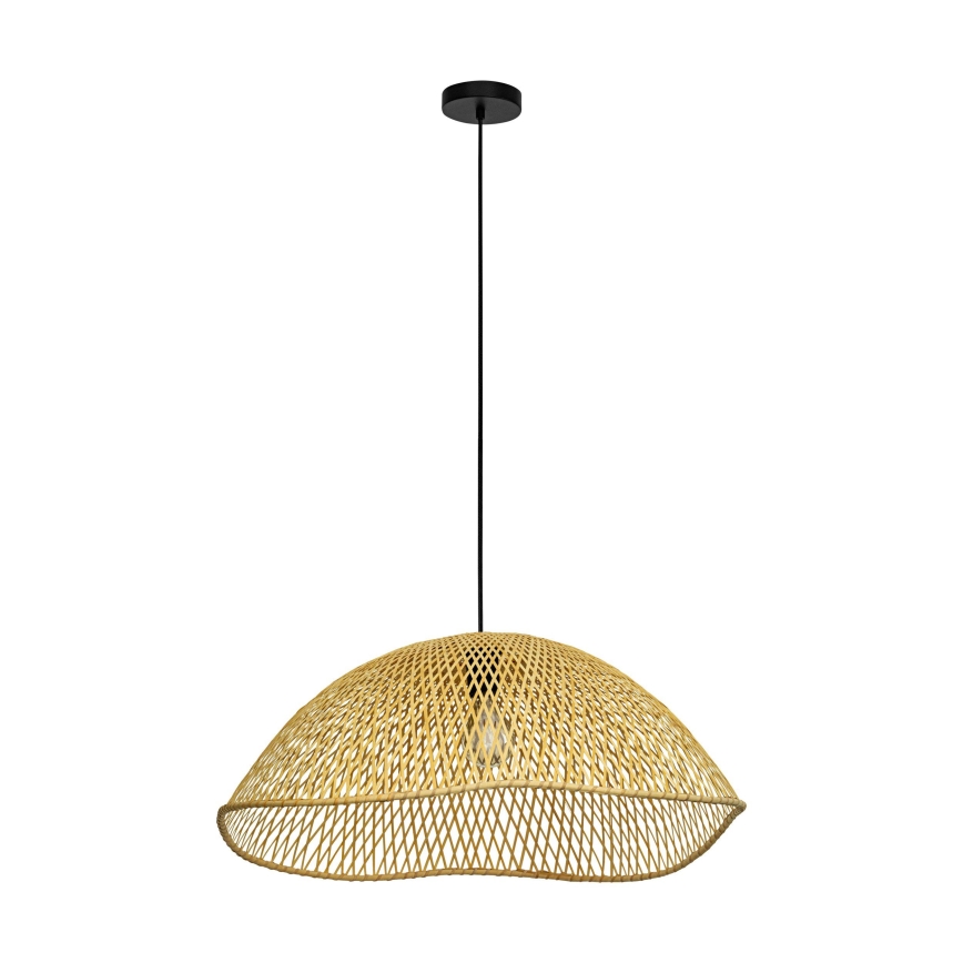 Eglo - Κρεμαστό φωτιστικό οροφής 1xE27/40W/230V διάμετρος 72 cm μπαμπού