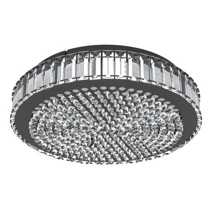 Eglo - LED Dimmable φωτιστικό οροφής LED/23,5W/230V 4000K μαύρο