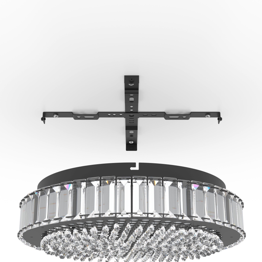 Eglo - LED Dimmable φωτιστικό οροφής LED/23,5W/230V 4000K μαύρο