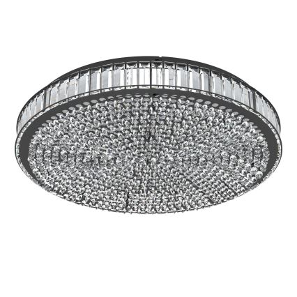 Eglo - LED Dimmable φωτιστικό οροφής LED/52,4W/230V 4000K μαύρο