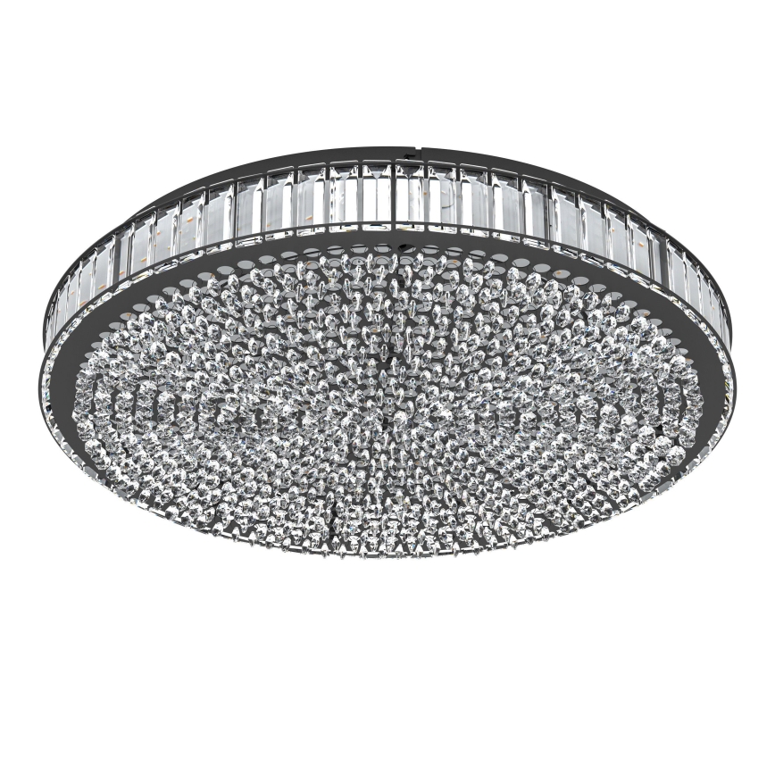 Eglo - LED Dimmable φωτιστικό οροφής LED/52,4W/230V 4000K μαύρο