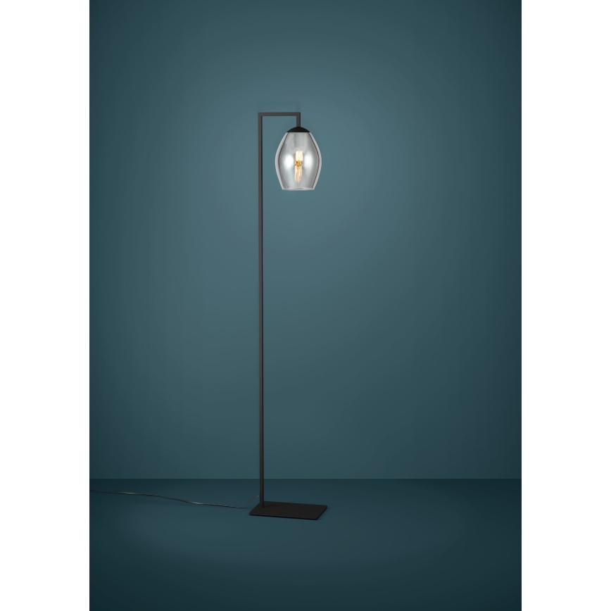 Eglo - Επιδαπέδιο φωτιστικό 1xE27/40W/230V φιμέ