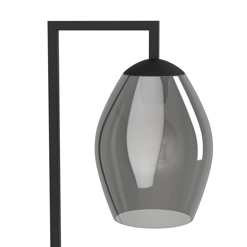 Eglo - Επιδαπέδιο φωτιστικό 1xE27/40W/230V φιμέ