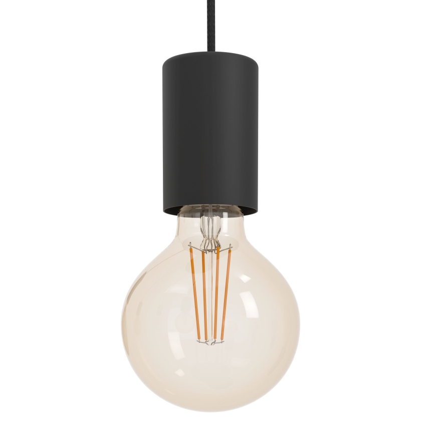 Eglo - Κρεμαστό φωτιστικό οροφής 6xE27/40W/230V μαύρο