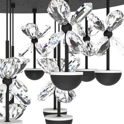 Eglo - LED Dimmable φωτιστικό οροφής LED/27W/230V 3000K μαύρο