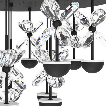 Eglo - Led Dimmable κρεμαστό φωτιστικό οροφής LED/23W/230V 3000K μαύρο