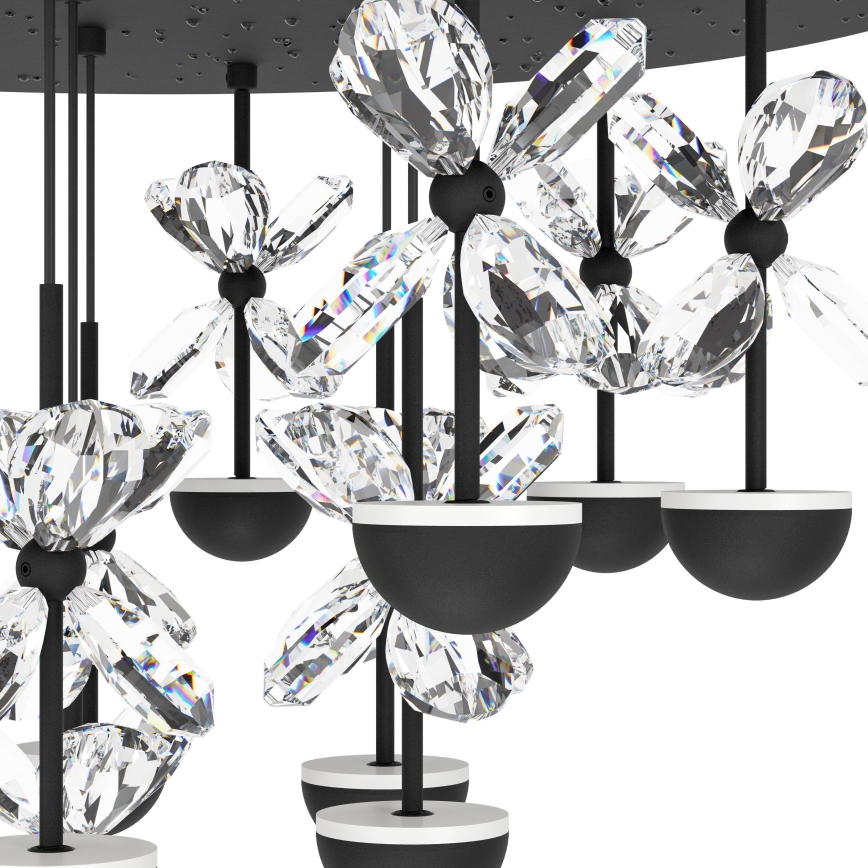 Eglo - Led Dimmable κρεμαστό φωτιστικό οροφής LED/23W/230V 3000K μαύρο