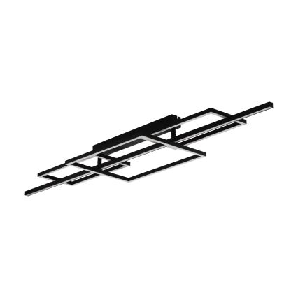 Eglo - Πλαφονιέρα οροφής ντιμαριζόμενη LED LED/34,5W/230V 3000K μαύρο
