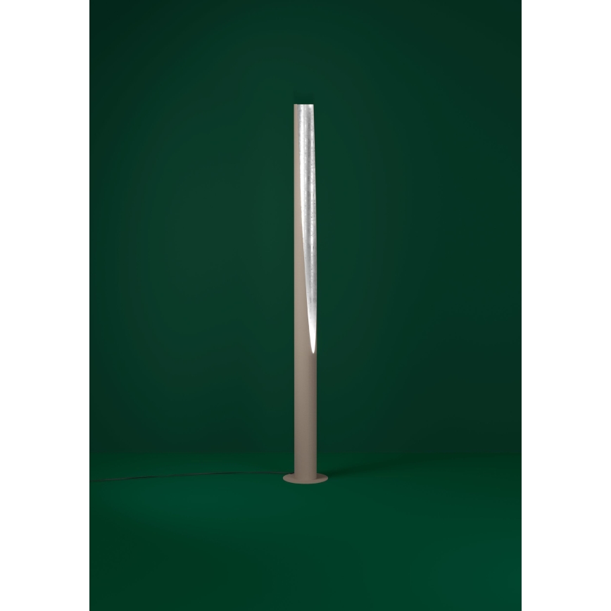 Eglo - Επιδαπέδια λάμπα LED 1xGU10/5,7W/230V μπεζ