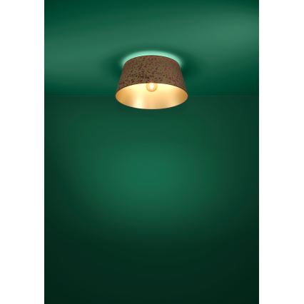 Eglo - Φωτιστικό οροφής 1xE27/25W/230V χρυσό/ροζ