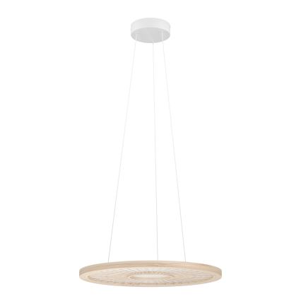 Eglo - Led Dimmable κρεμαστό φωτιστικό οροφής LED/36W/230V 4000K μπεζ