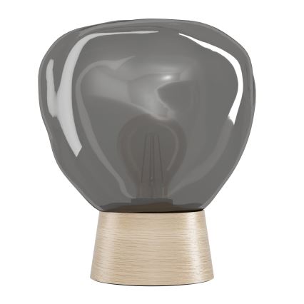 Eglo - Eπιτραπέζιο φωτιστικό 1xE27/40W/230V φιμέ