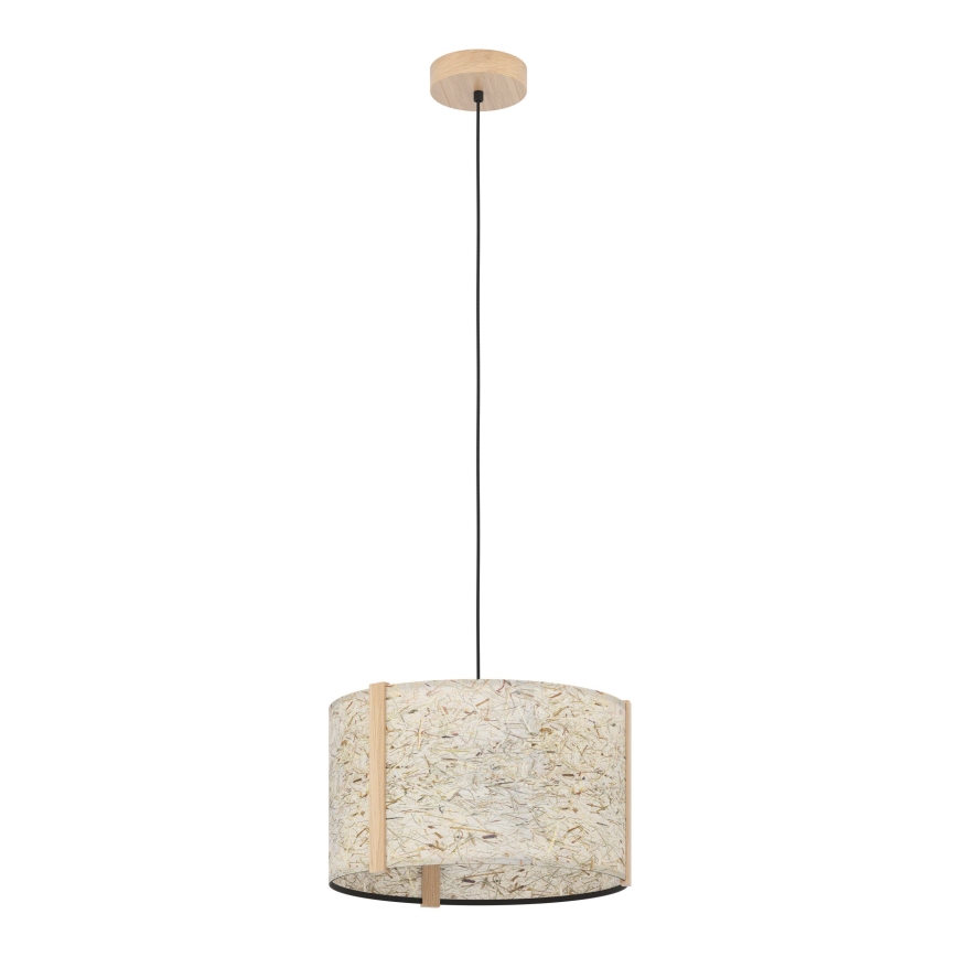 Eglo - Κρεμαστό φωτιστικό οροφής 1xE27/25W/230V μπεζ
