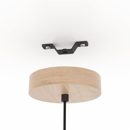 Eglo - Κρεμαστό φωτιστικό οροφής 1xE27/25W/230V μπεζ