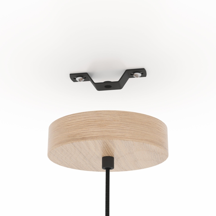 Eglo - Κρεμαστό φωτιστικό οροφής 1xE27/25W/230V μπεζ